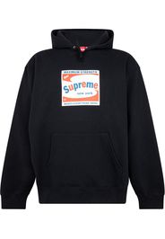 Supreme Shine logo-print hoodie - Nero