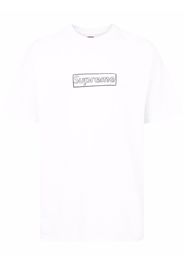 Supreme x KAWS chalk logo T-shirt - Bianco