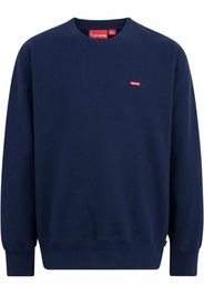 Supreme small box logo crewneck sweatshirt - Blu