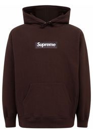 Supreme box logo hoodie - Marrone