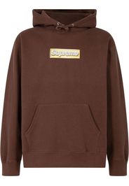 Supreme Bling Box Logo hoodie - Marrone