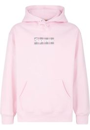 Supreme x Burberry box-logo hoodie "SS22" - Rosa
