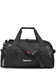 Supreme logo-patch duffle bag - Nero