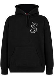 Supreme S logo hoodie - Nero