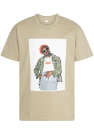 Supreme Andre 3000 graphic-print T-shirt - Toni neutri