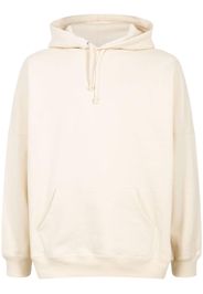 Supreme beaded logo hoodie - Bianco