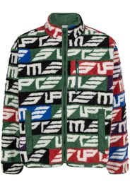 Supreme Geo Reversible Windstopper Fleece jacket - Verde