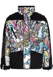 Supreme x The North Face Steep Tech "Multicolor Dragon" Apogee jacket - Nero