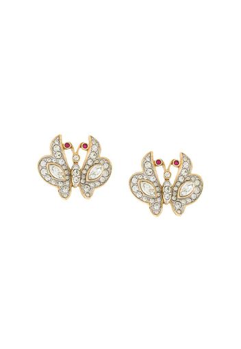 1980s Attwood & Sawyer butterfly earrings