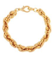 Susan Caplan Vintage 1980s rope chain bracelet - Oro