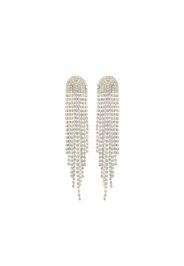 Susan Caplan Vintage Swarovski crystal drop earrings - Argento
