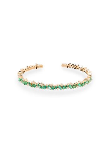 18kt yellow gold Fireworks emerald frenzy bracelet