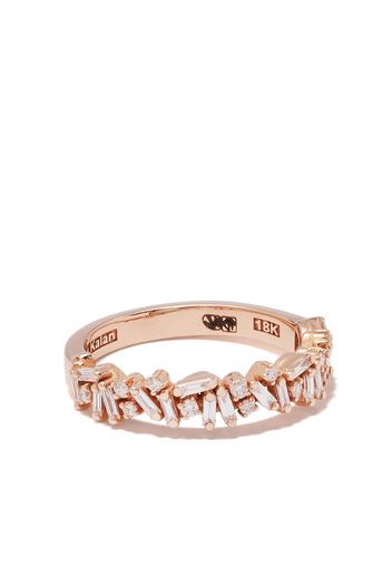 18kt rose gold diamond Fireworks ring