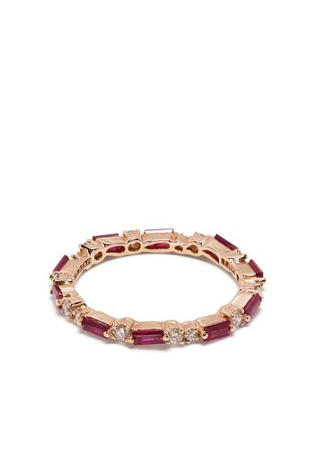 Suzanne Kalan Anello Eternity in oro rosa 18kt con diamanti