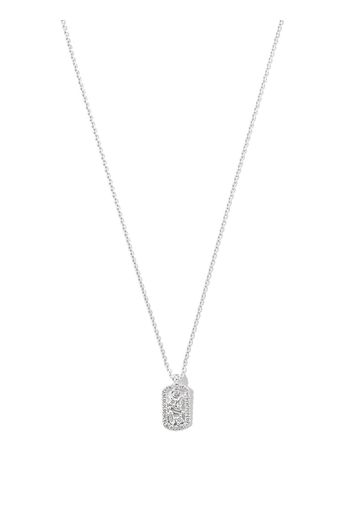 Suzanne Kalan 18kt white gold diamond necklace - Argento