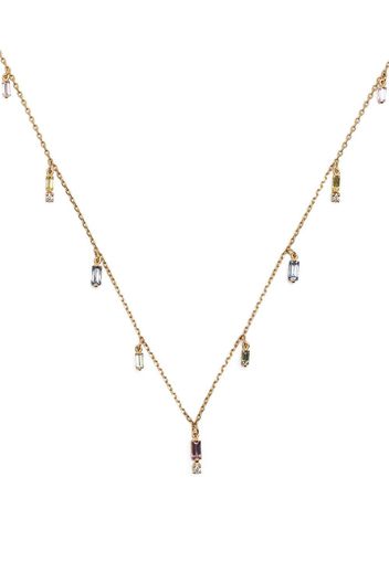 Suzanne Kalan Collana Pastel Dangle in oro 18kt e diamanti