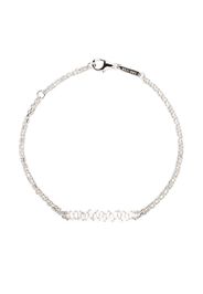 Suzanne Kalan Bracciale a catena in oro bianco 18kt e diamanti - Argento