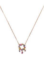 Suzanne Kalan 18kt rose gold sapphire necklace - Oro