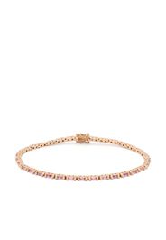 Suzanne Kalan 18kt rose gold sapphire tennis bracelet - Rosa