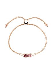 Suzanne Kalan 18kt yellow gold Willow Bar ruby and diamond bracelet - Oro