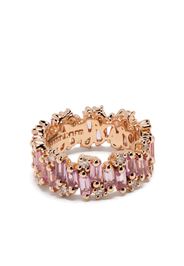 Suzanne Kalan Anello in oro rosa 18kt con zaffiri e diamanti