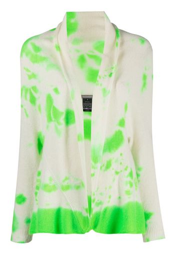 Cardigan con fantasia tie dye