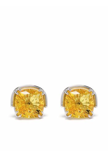 Swarovski Harmonia stud earrings - Giallo