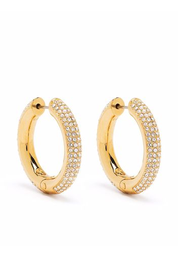 Swarovski Dextera hoop earrings - Bianco