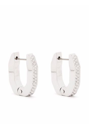 Swarovski Dextera hoop earrings - Argento