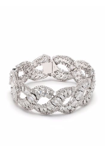 Swarovski Bracciale con cristalli Hyperbola - Argento