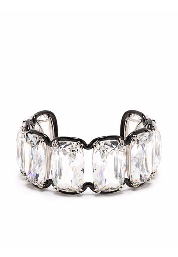 Swarovski Harmonia floating crystal cuff - Argento