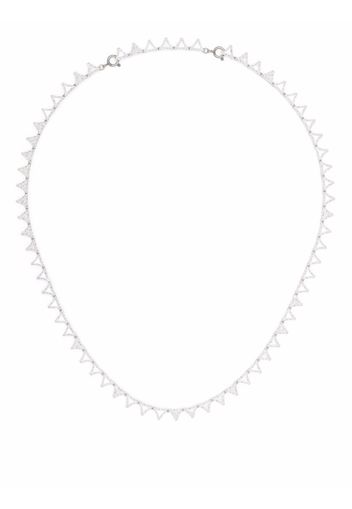 Swarovski rhodium-plated Millenia Swarovski crystal necklace - Grigio