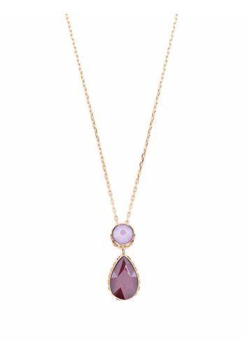 Swarovski Orbita crystal-drop necklace - Oro