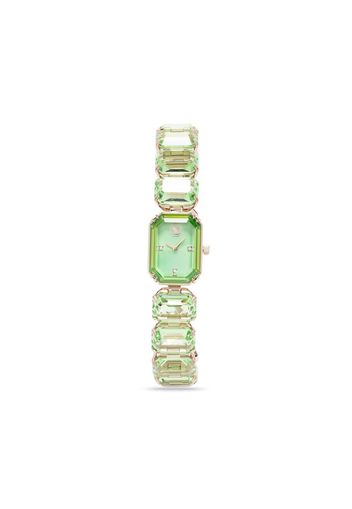 Swarovski Octagon cut bracelet watch - Verde