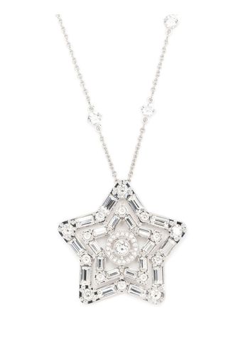 Swarovski Stella star-pendant necklace - Argento