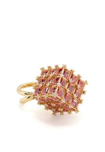 Swarovski Curiosa cocktail ring - Oro