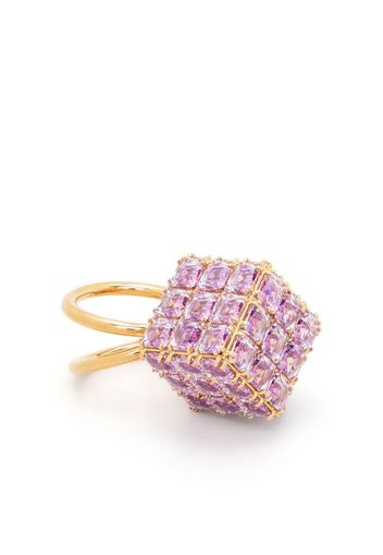 Swarovski Curiosa cocktail ring - Viola