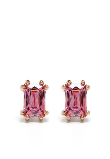 Swarovski Stilla stud earrings - Rosa