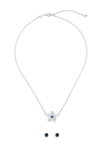 Swarovski Stella crystal pendant necklace - Argento