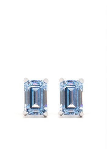 Swarovski Stilla crystal stud earrings - Blu