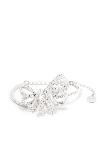 Swarovski Volta bow bangle - Argento