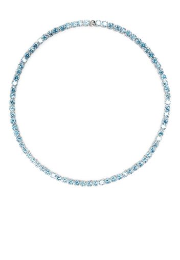 Swarovski Matrix Tennis crystal-embellished necklace - Blu