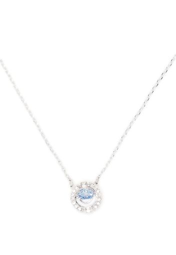 Swarovski crystal-embellished necklace - Argento