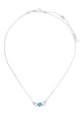 Swarovski Mesmera crystal-pendant necklace - Argento