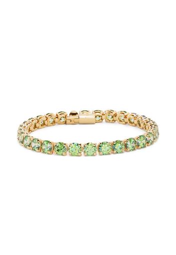 Swarovski Matrix crystal-embellished bracelet - Verde