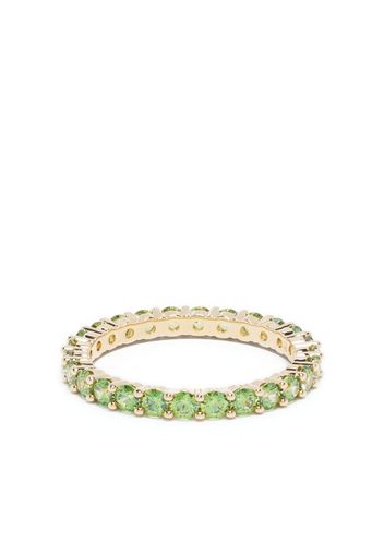 Swarovski Matrix crystal-embellished ring - Verde