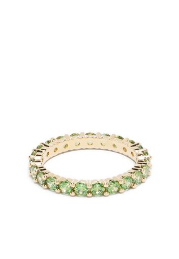 Swarovski Matrix crystal-embellished ring - Verde