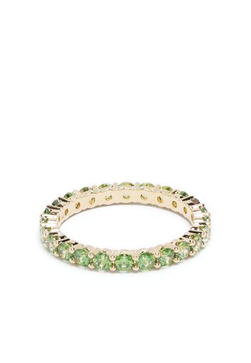 Swarovski Matrix crystal-embellished ring - Verde