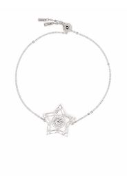 Swarovski rhodium-plated Stella Swarovski-embellished bracelet - Argento