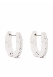 Swarovski Dextera hoop earrings - Argento